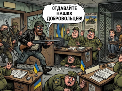 В Одесской области вооружённая группа освободила насильно мобилизованного прямо с ВЛК