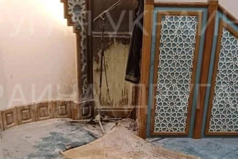 Во Львове неизвестные подожгли мечеть