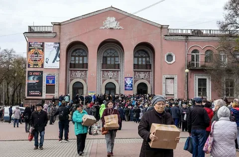 Воровство гуманитарки по-запорожски