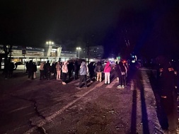 Акции протеста из-за отключений света не прекращаются ни в Днепре, ни в Кривом Роге