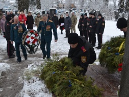 У Глухові відсвяткували сторіччя з дня народження Героя Радянського Союзу, почесного громадянина міста Миколи Жужоми.