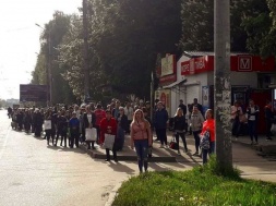 Страйк приватних перевізників у Полтаві продовжується