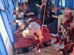В Херсонской области на правобережье ВСУшники нанесли удар беспилотником по гражданской маршрутке