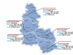 Не 3, а 5: Кабмин согласовал создание на Сумщине 5 районов