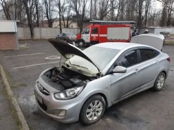 Поджог авто депутата горсовета Антона Петрухина