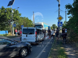 На Днепропетровщине, недалеко от Кривого Рога, состоялся стихийный митинг против мобилизации