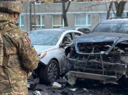 В Одессе днём неизвестные взорвали машину прокурора