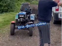 В одном из украинских сёл жители всем миром выгнали ТЦКашников – не захотели отдавать на убой последнего тракториста