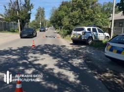 В Днепре районный судья на мотоцикле насмерть сбил человека