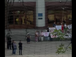 В Полтаве жители вышли на протест против повышения тарифов на воду