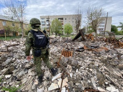 Энергодар. ВСУ снова обстреляли ТЭС и оставили город без света