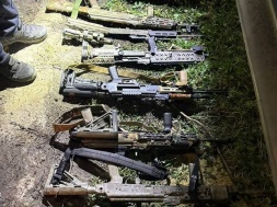 На въезде в Харьков был задержан «иностранец» с крупной партией оружия