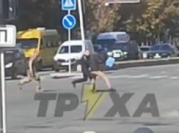 В Запорожье мужик показал мастер-класс по свалу от ТЦК