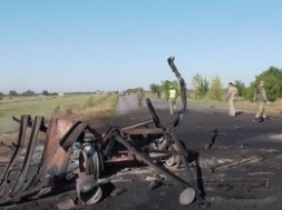 В Запорізькій області стались вибухи в колоні військової техніки