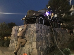 В Запорожской области загорелся памятник