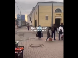 В Днепре ТЦКашники устроили днём погоню со стрельбой