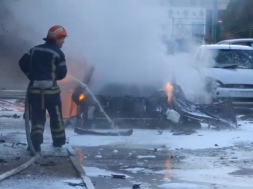 В Энергодаре снова произошёл теракт. Взорван автомобиль