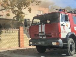 В Бердянске произошел пожар в отеле. Есть пострадавшие