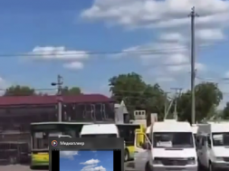 В Виннице в знак протеста против произвола ТЦК произошла забастовка водителей маршруток