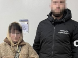 В Луцке СБУшники задержали так называемую «коллаборантку» из Купянска