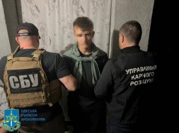 В Одессе СБУ задержала партизана, который поджёг три машины людоловов