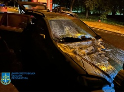 В Днепре СБУшники задержали партизана, который поджёг авто военного на ж/м Тополь