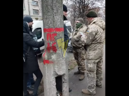 В Чернигове возник очередной конфликт между гражданскими и ТЦКашниками