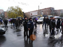 У Полтаві мітингувальники перекривали вулицю Небесної Сотні: що вимагали