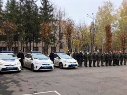 На вулиці Кривого Рогу вивели Нацгвардію