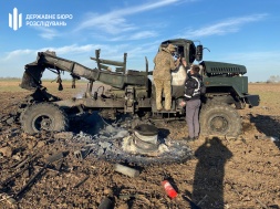 В Мелитополе расследуют уничтожение военного имущества