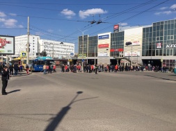 У Сумах підприємці перекрили дорогу