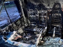 В Павлограде «дозорные» уничтожили авто военных