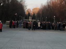 У центрі Запоріжжя співали «Катюшу»