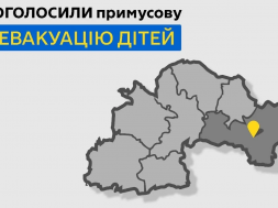 В Синельниковском районе Днепропетровской области объявлена  принудительная эвакуация детей