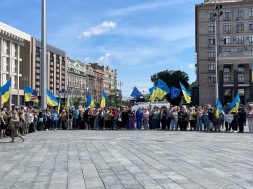 В Киеве полиция разогнала митинг ветеранов ВСУ против коррупции и за возврат пленных