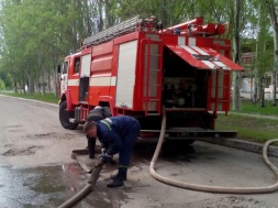 В Днепропетровской области горел завод