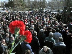 Запоріжці відзначили 30-ту річницю виведення військ з Афганістану масштабним мітингом