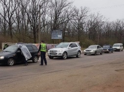 На в'їзді до Кривого Рогу з'явилися блокпости з Нацгвардією