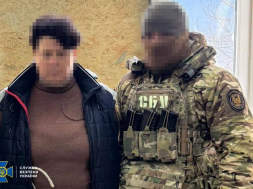 В Запорожской области СБУ задержала женщину, которую обвинила в работе на Кремль