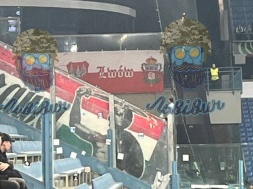 На матче «Шахтёр»-«Легия» поляки напомнили украинцам, что Львов польский город