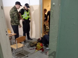 В Киеве во время ракетного обстрела 21-летний парень пытался на нервной почве совершить суицид