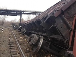 В Одессе неизвестные партизаны снова пустили под откос состав с НАТОвской помощью