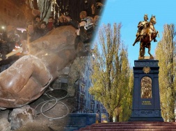 Мазепа на месте Ленина в Киеве – памятник историческому предательству