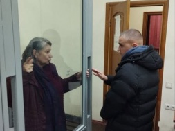 В Киеве осудили правозащитницу Елену Бережную и главу Антифашистского комитета Георгия Буйко