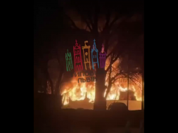 Во Львове неизвестные партизаны подожгли трансформатор, а по приезду полиции обстреляли полицейских