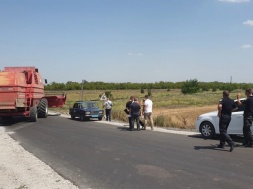 В Запорожской области с помощью титушек пытались «отжать» весь урожай фермеров