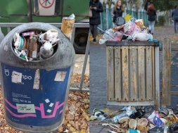 Днепропетровск утопает в мусоре – закончились контракты с мусорщиками, а новые никто не думает заключать