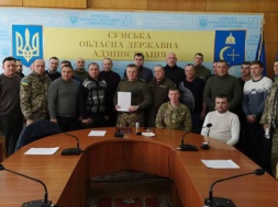 Громадські об’єднання учасників АТО на Сумщині підписали Меморандум про співпрацю