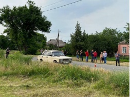 В Кривом Роге участковый насмерть снес 79-летнюю бабушку