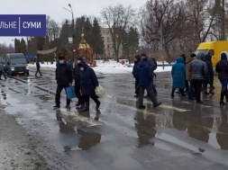 У Недригайлові перекрили дорогу протестувальники